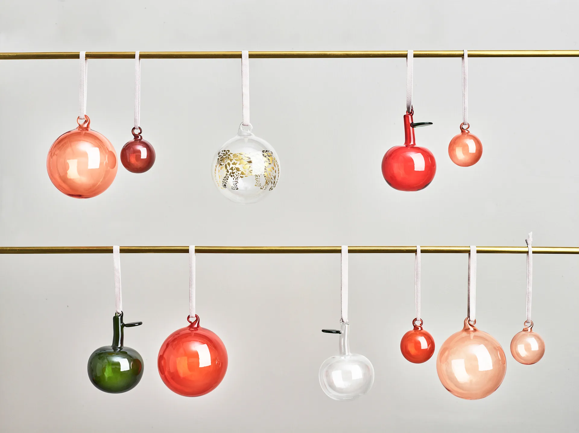 Confezione da 3 mele di vetro Iittala, Trasparente Iittala