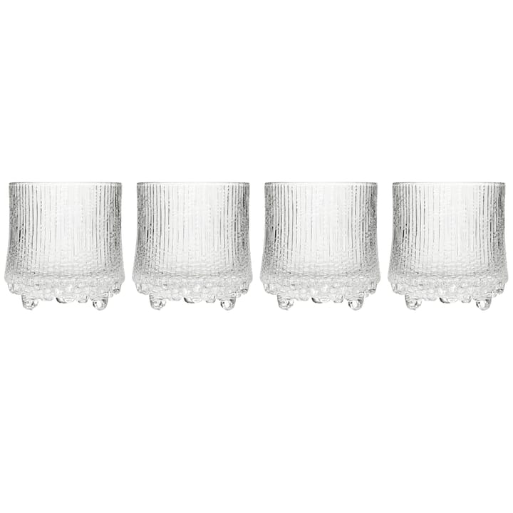 Confezione da 4 bicchieri On the rocks Ultima Thule  - trasparente - Iittala