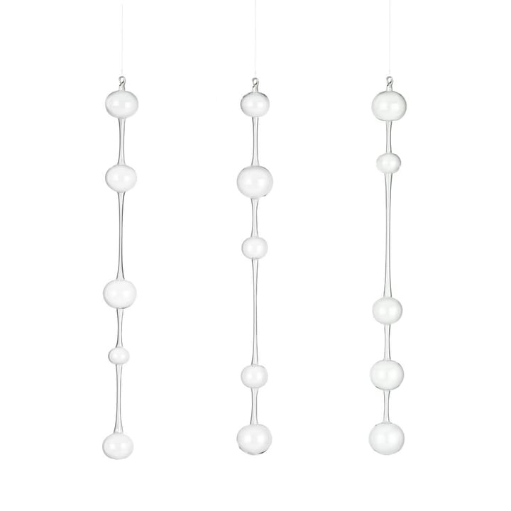 Decorazione in vetro Ateenan Aamu confezione da 3, 63 cm Iittala