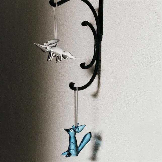 Decorazione in vetro Vulpes 11,5 cm, Specchio Iittala