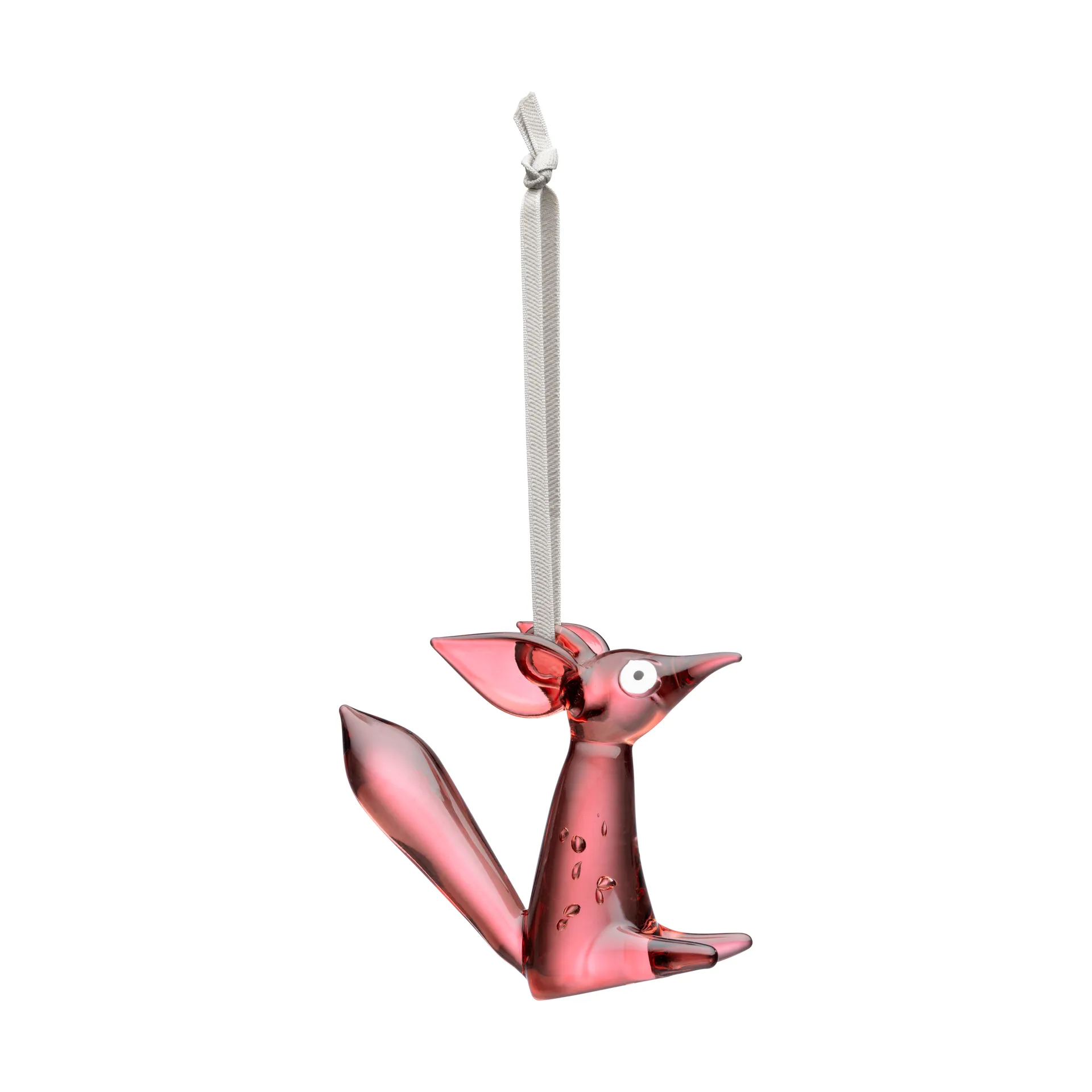 Decorazione in vetro Vulpes 8 cm, Ciliegia Iittala