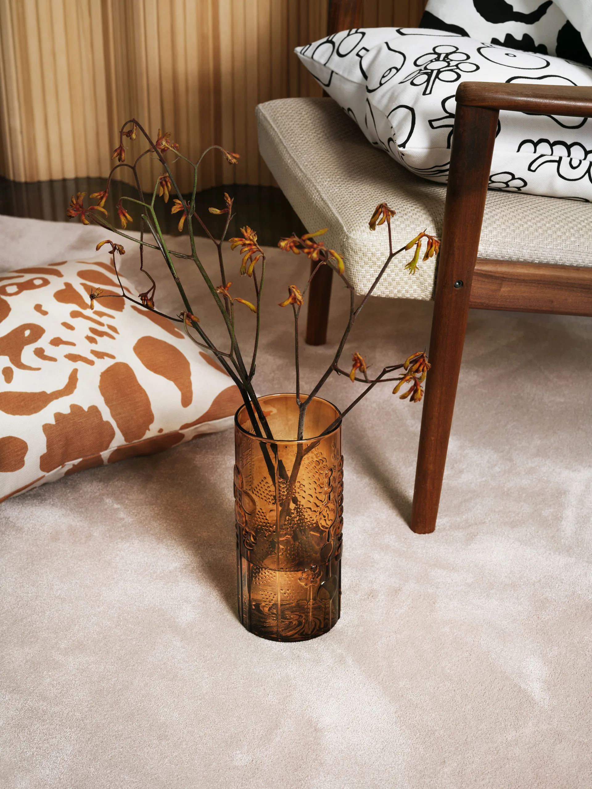 Federa Oiva Toikka Cheetah 47x47 cm, Marrone Iittala