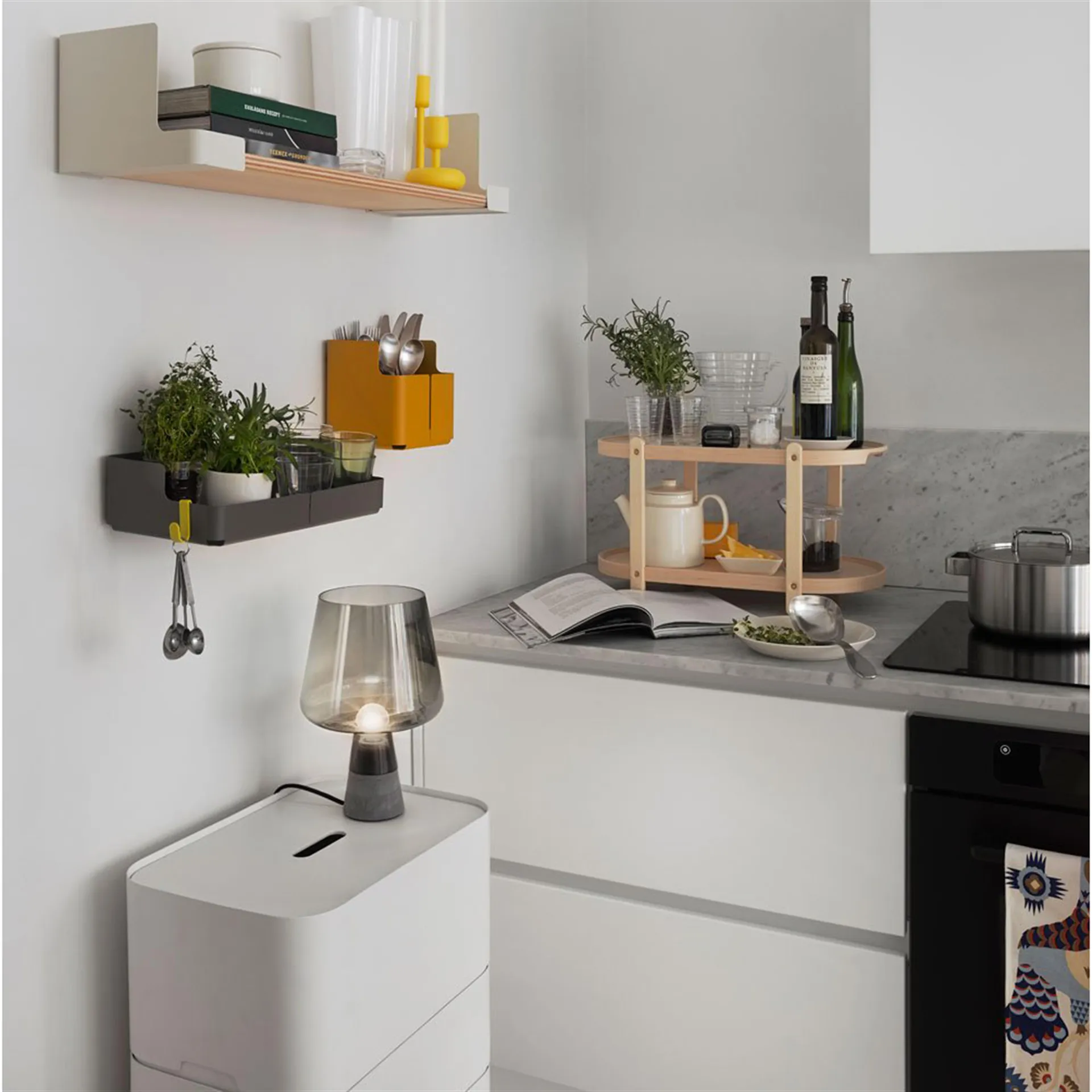 Lampada da tavolo Leimu 300x200 mm, grigio Iittala