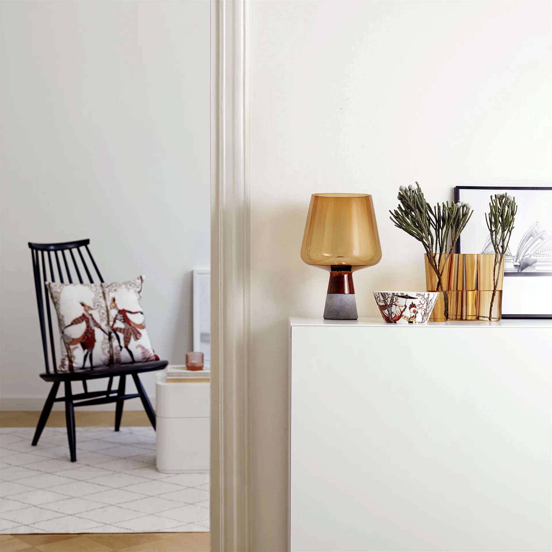 Lampada da tavolo Leimu 300x200 mm, Rame Iittala