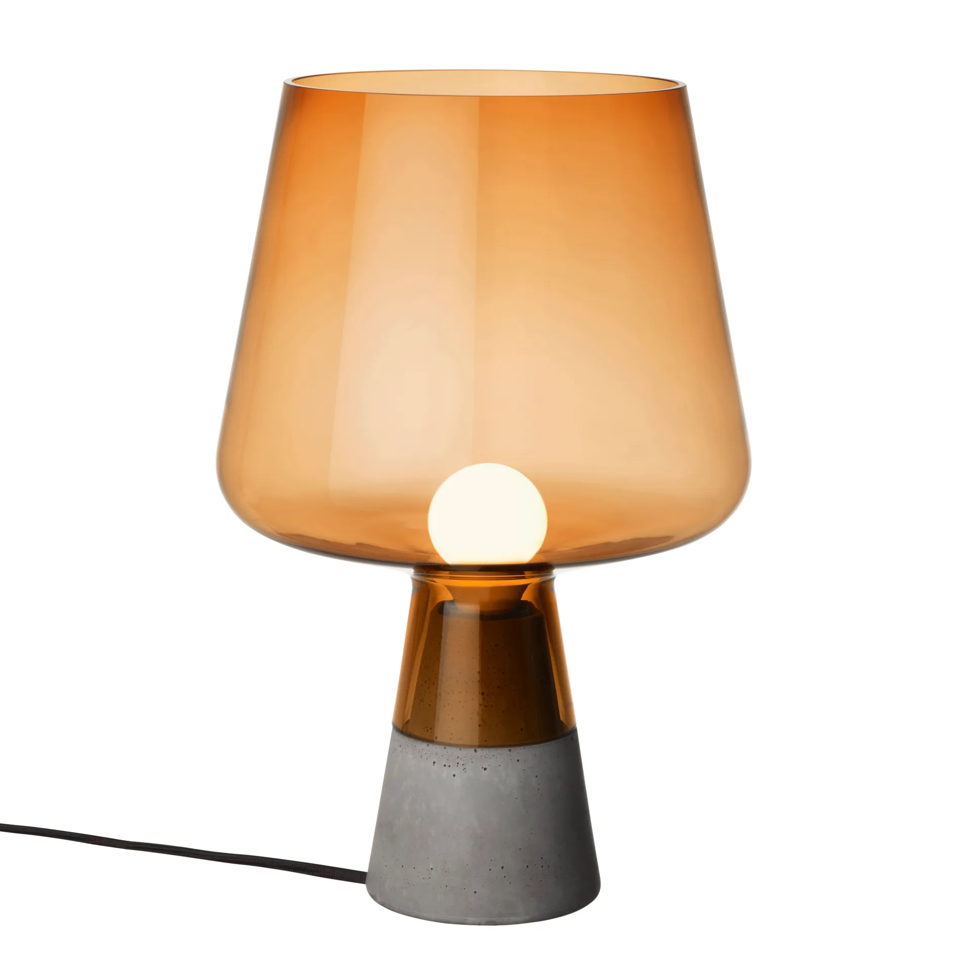 Lampada da tavolo Leimu 38 cm, marrone Iittala