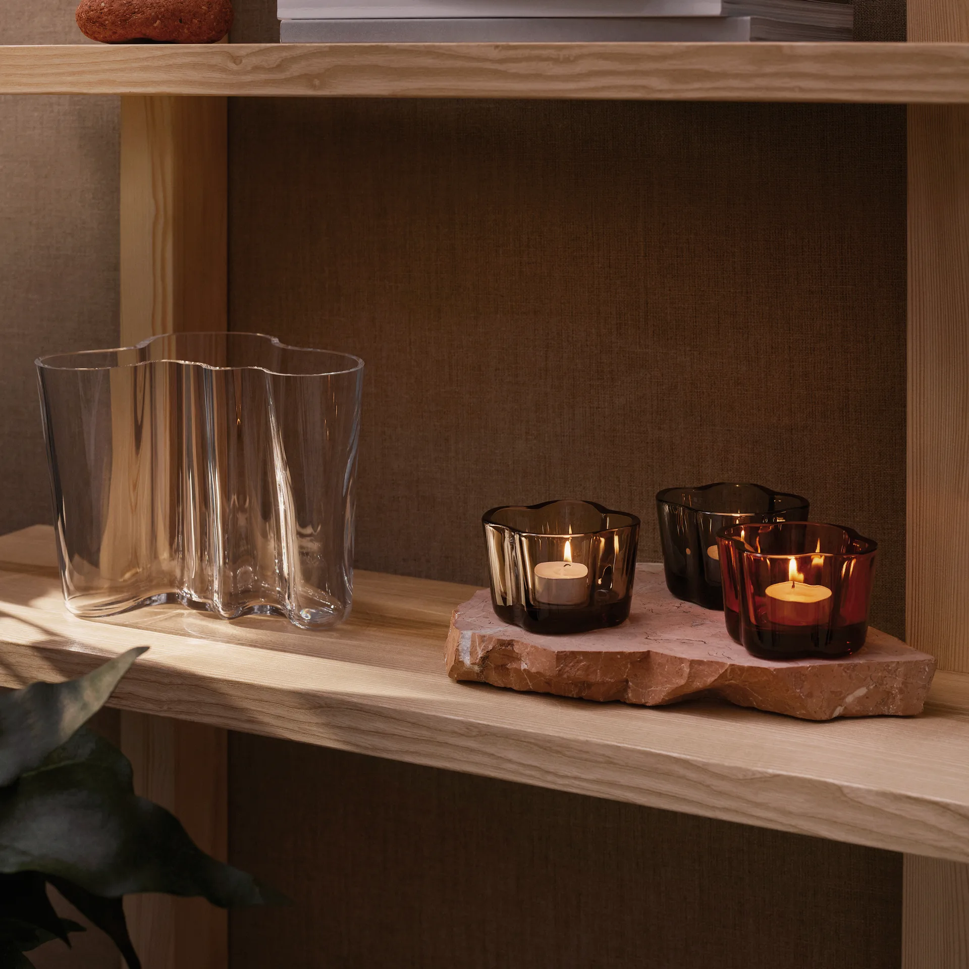 Lanterna Alvar Aalto 60 mm, grigio Iittala