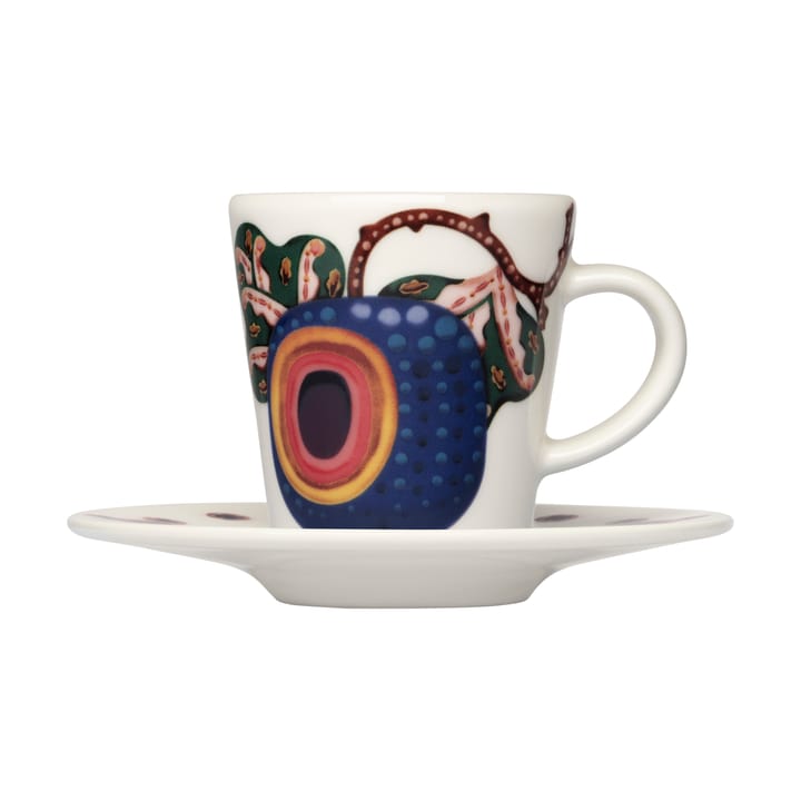Piattino Taika Sato Ø11 cm, Bianco-multicolore Iittala