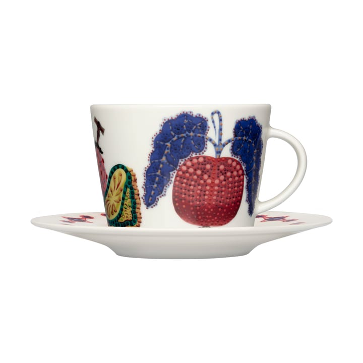 Piattino Taika Sato Ø16 cm, Bianco-multicolore Iittala