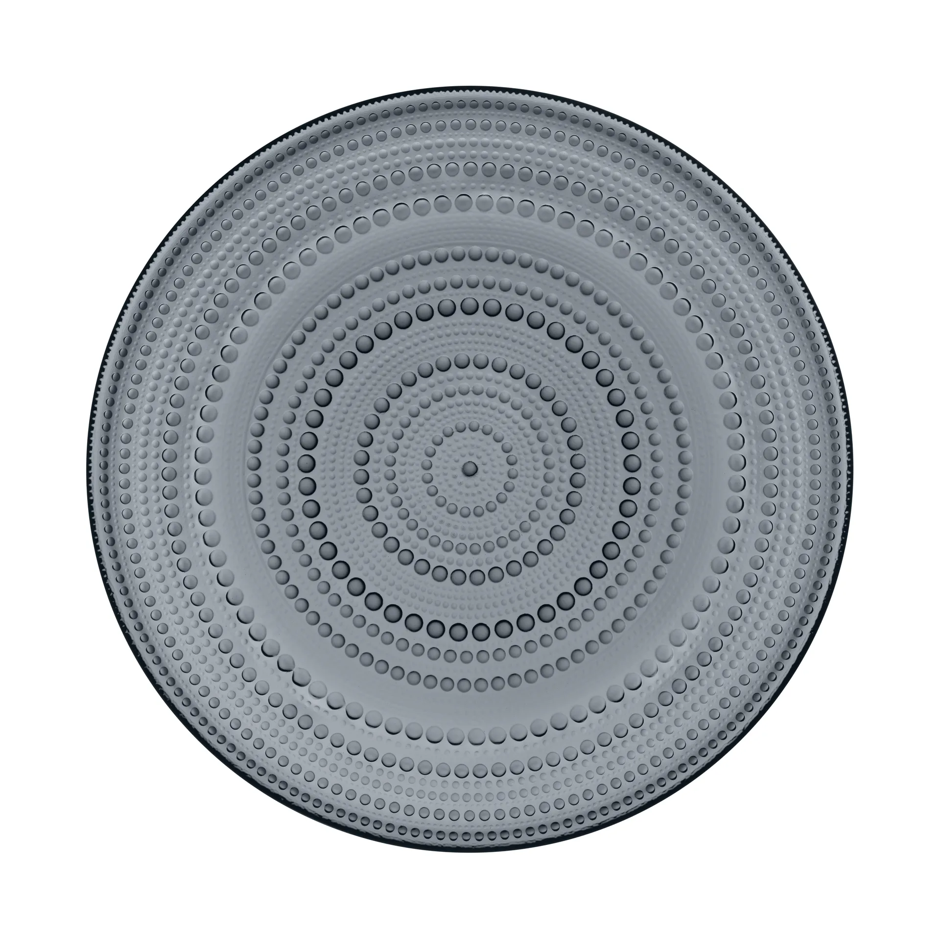 Piatto grande Kastehelmi 31,5 cm, grigio scuro Iittala