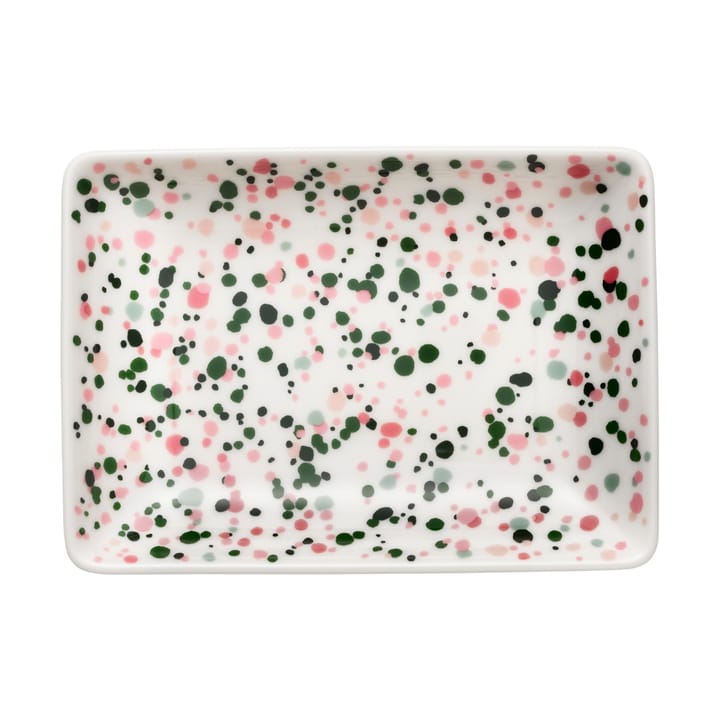 Piatto Oiva Toikka Helle A6 10x15 cm - Rosa-verde - Iittala