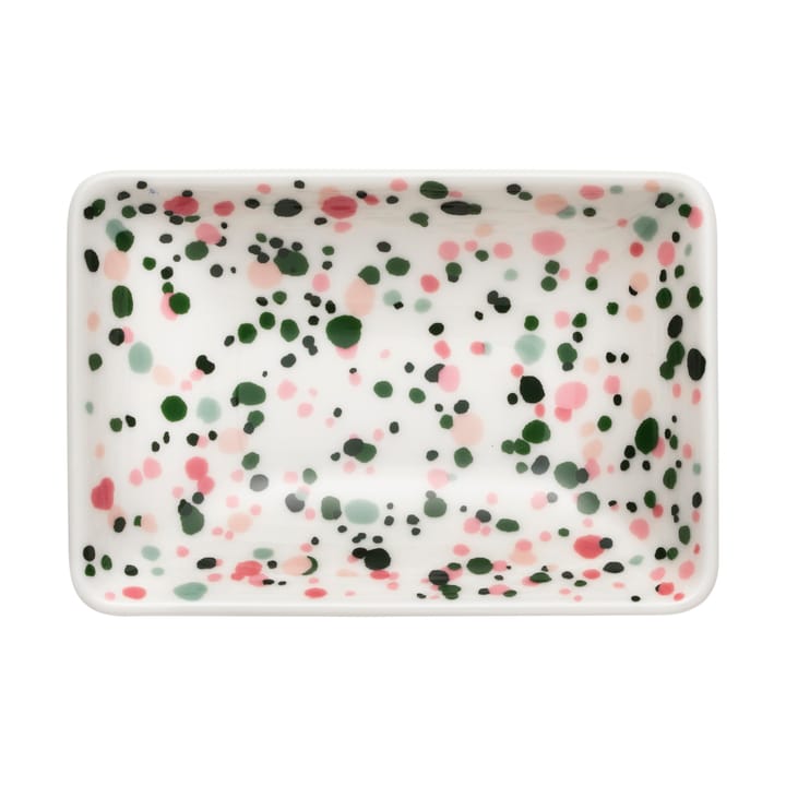 Piatto Oiva Toikka Helle A7 7x10 cm - Rosa-verde - Iittala