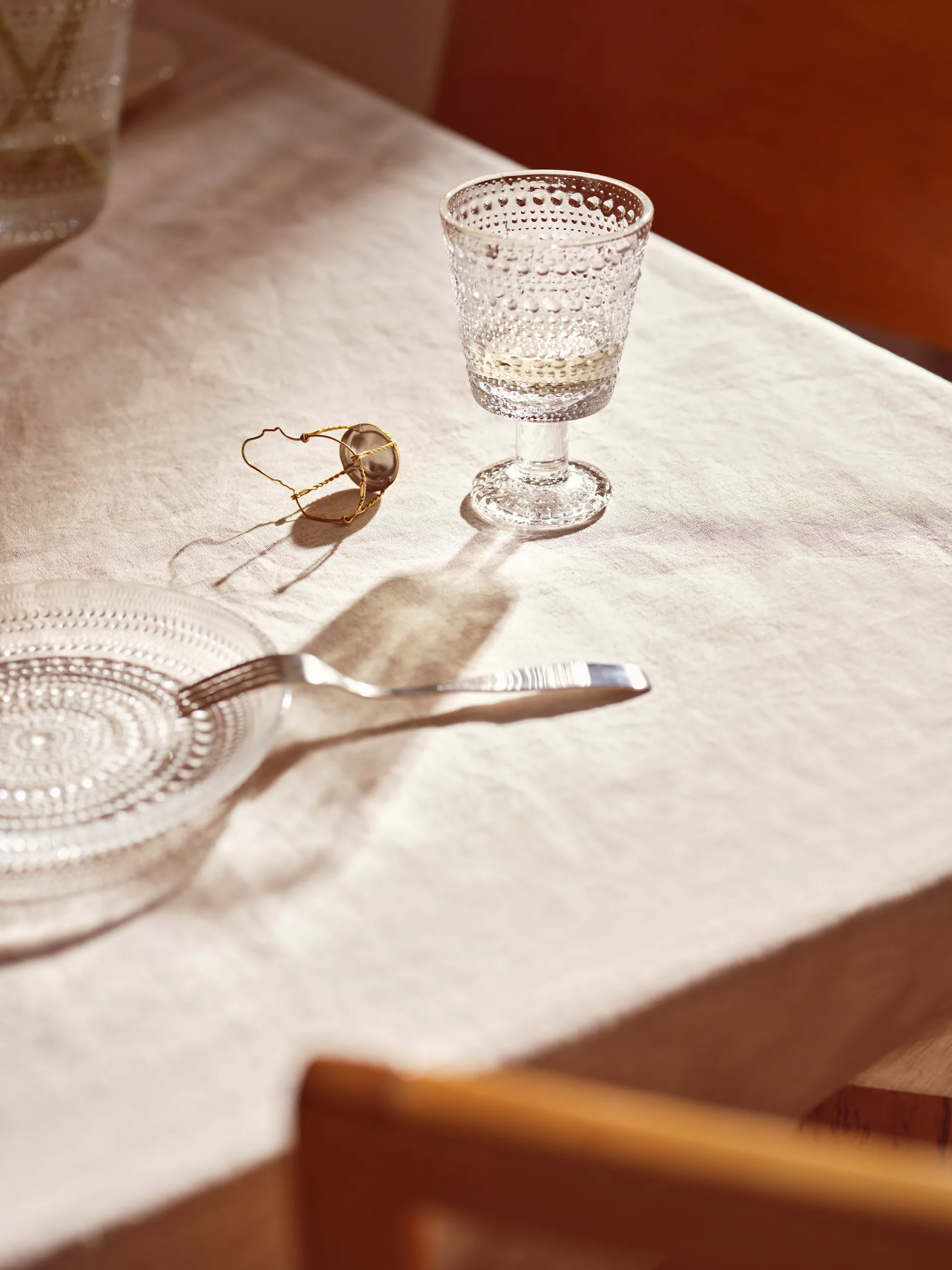 Piatto piccolo Kastehelmi, trasparente Iittala