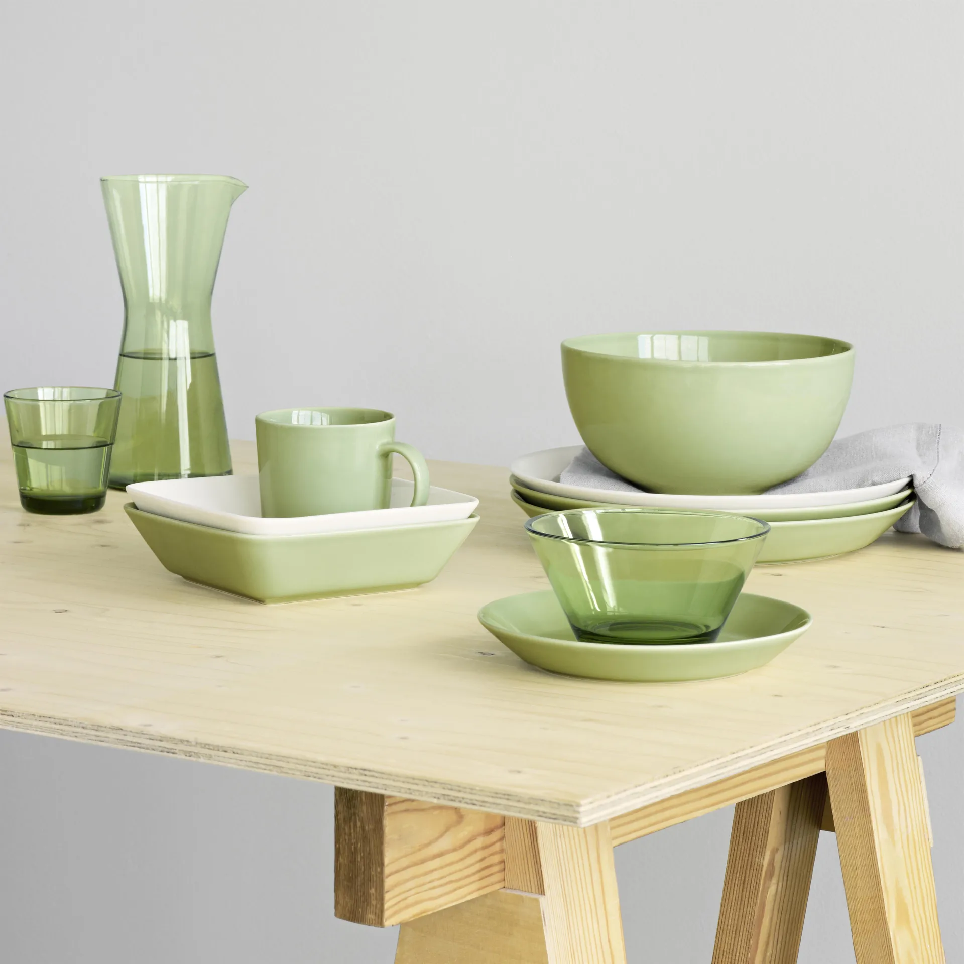 Piatto quadrato Teema 16x16 cm, bianco Iittala