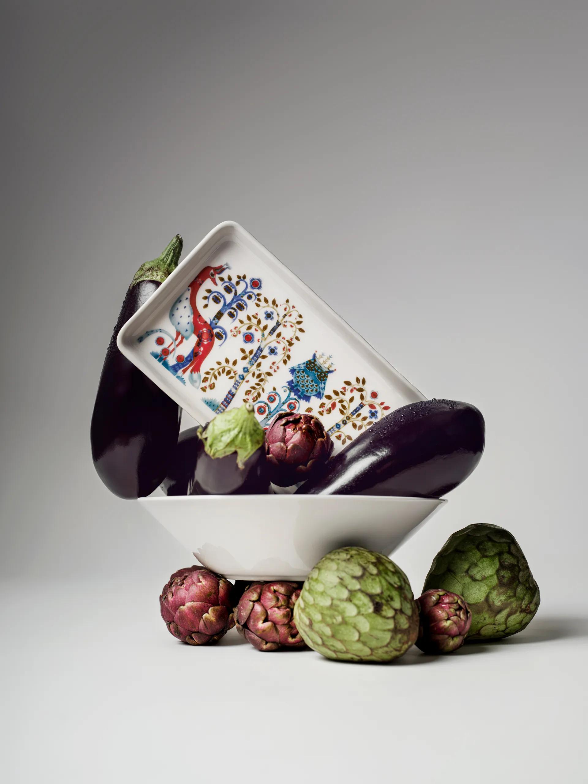 Piatto Taika 12x24 cm, Bianco Iittala