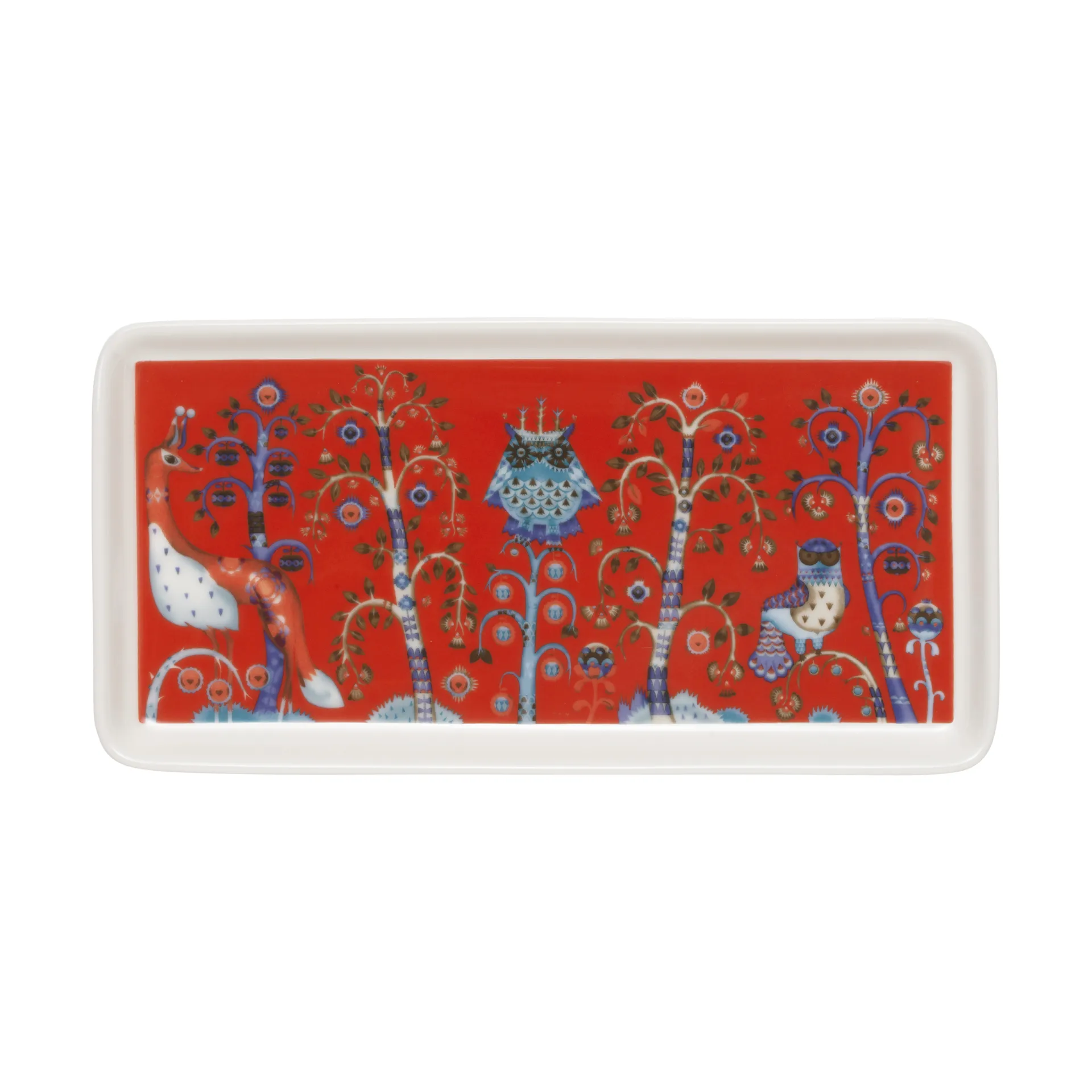 Piatto Taika 12x24 cm, Rosso Iittala