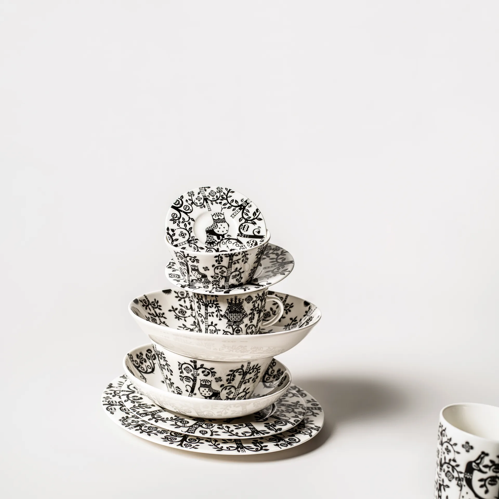 Piatto Taika Ø16 cm, Nero Iittala