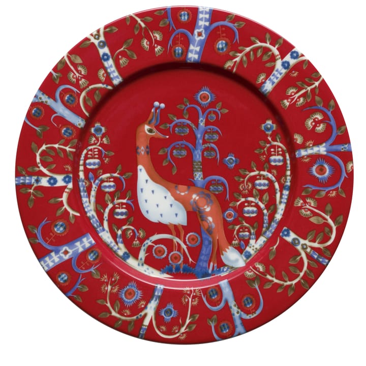 Piatto Taika 22 cm - rosso - Iittala