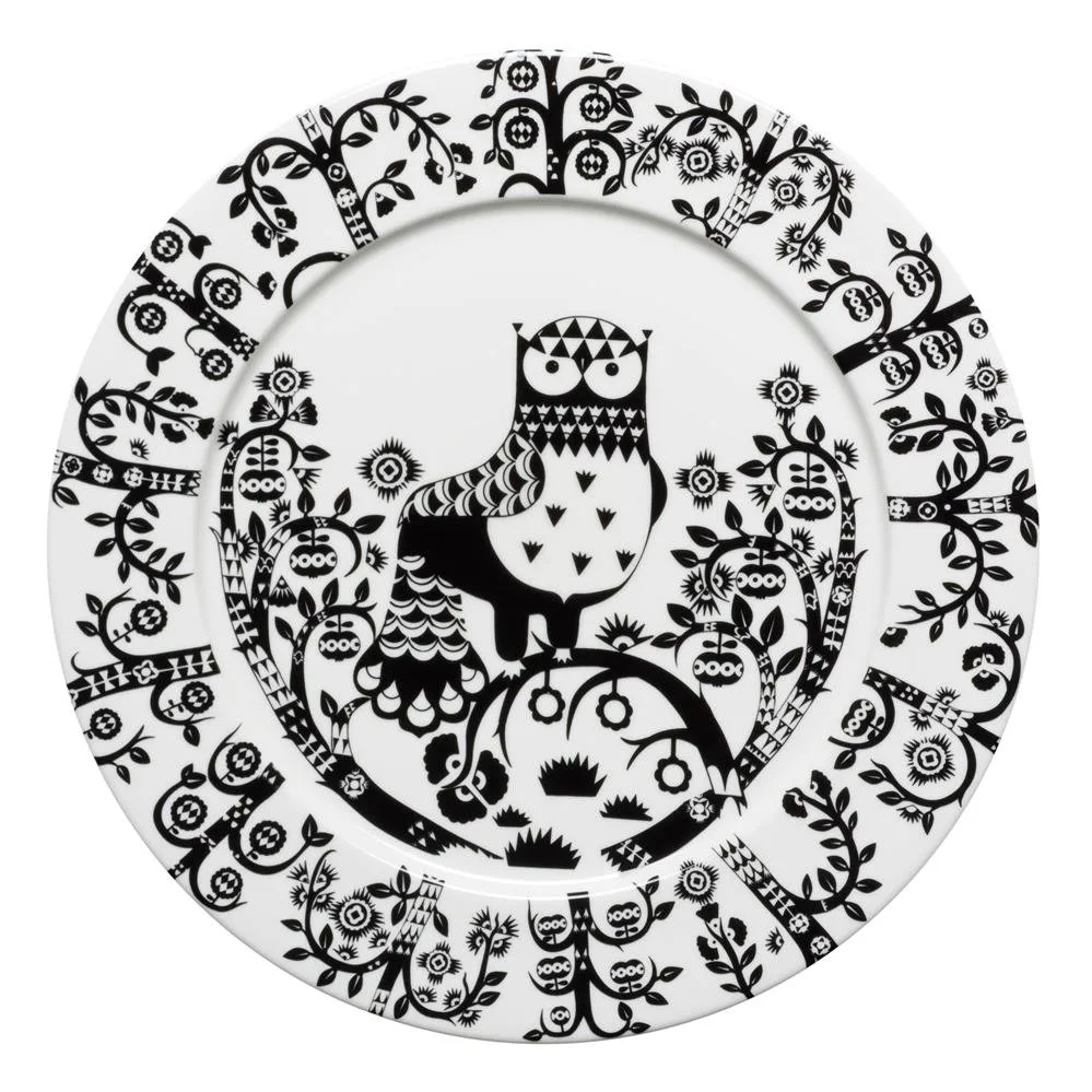 Piatto Taika 30 cm, nero Iittala
