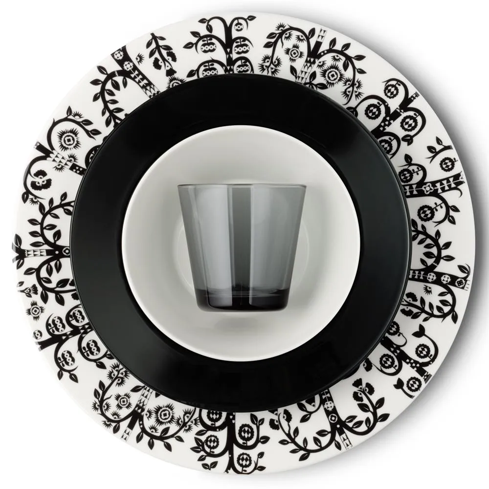 Piatto Taika 30 cm, nero Iittala