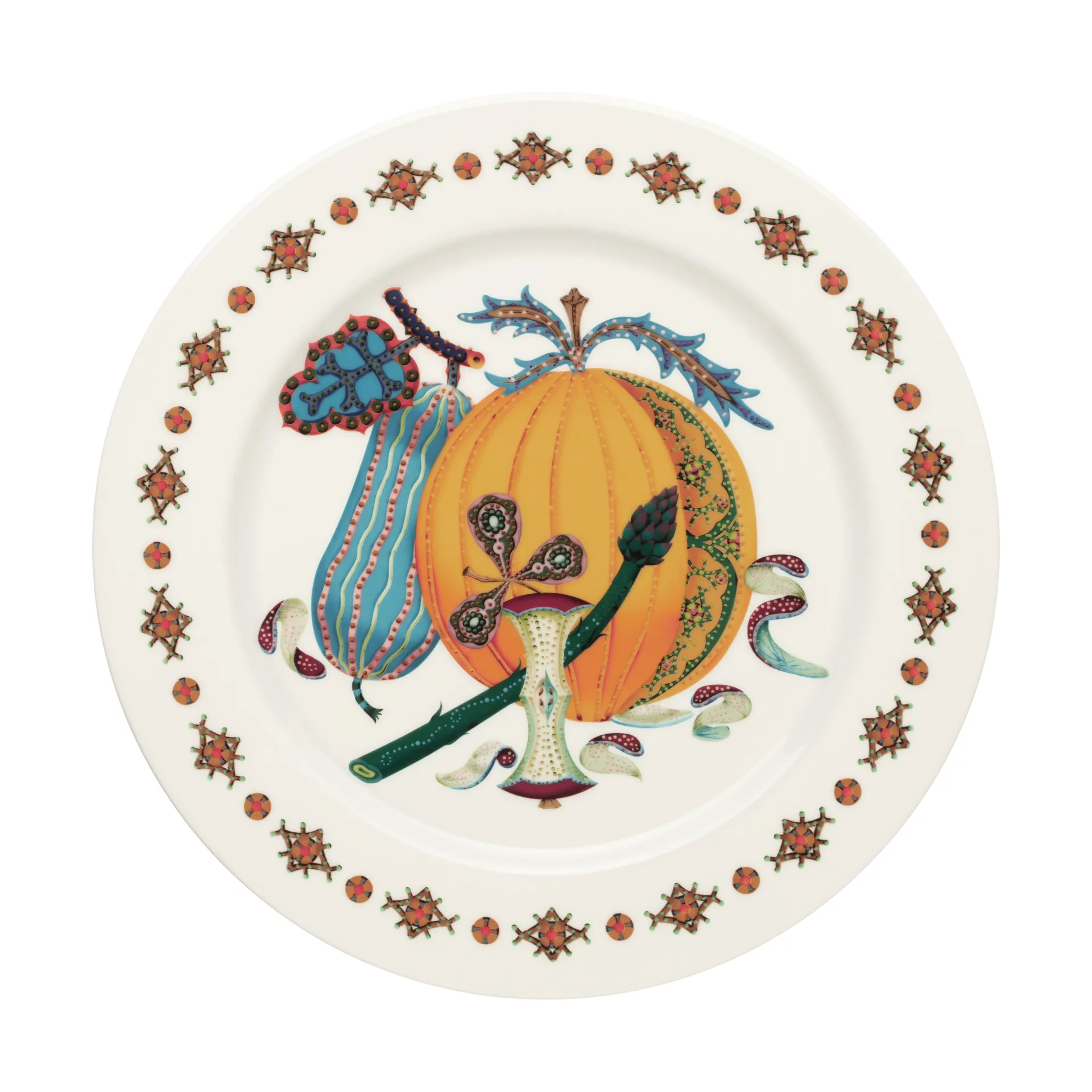 Piatto Taika Sato Ø30 cm, Bianco-multicolore Iittala