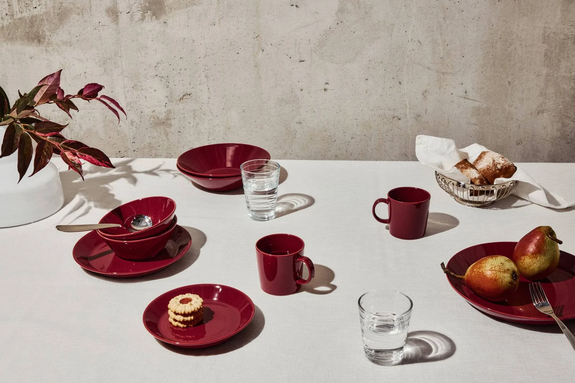 Piatto Teema Ø 21 cm, Ciliegia Iittala