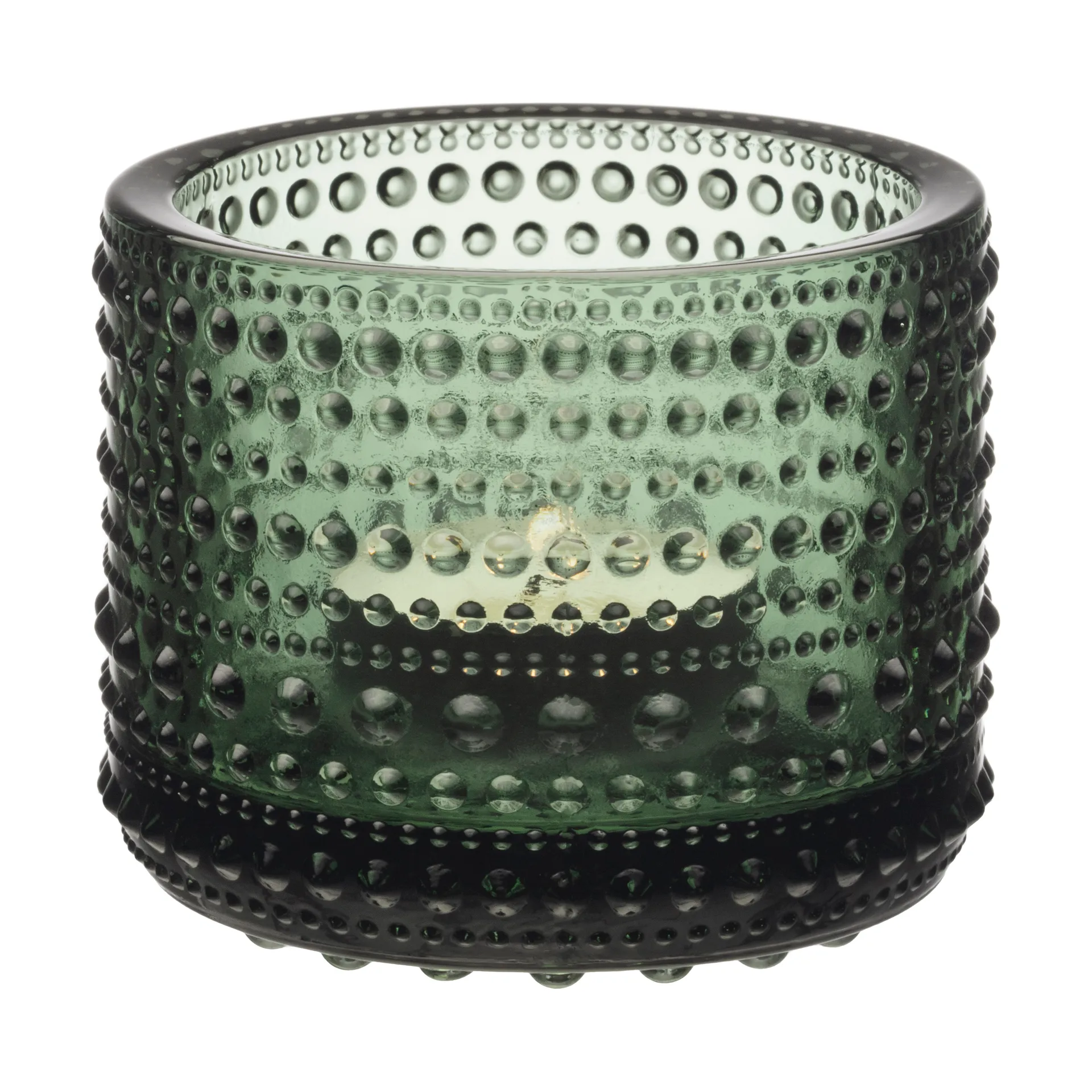 Portacandela Kastehelmi, Verde pino Iittala