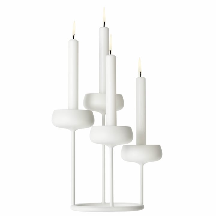 Portacandele Nappula, bianco Iittala