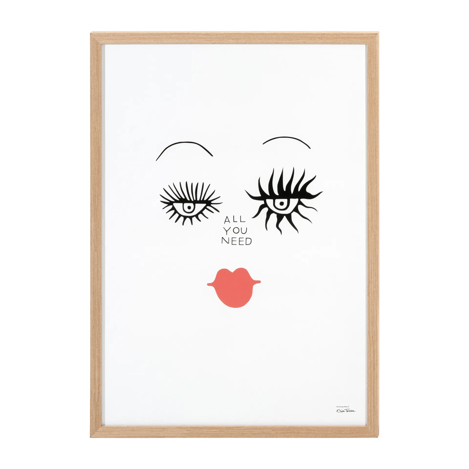 Poster All you need Oiva Toikka, 50x70 cm Iittala