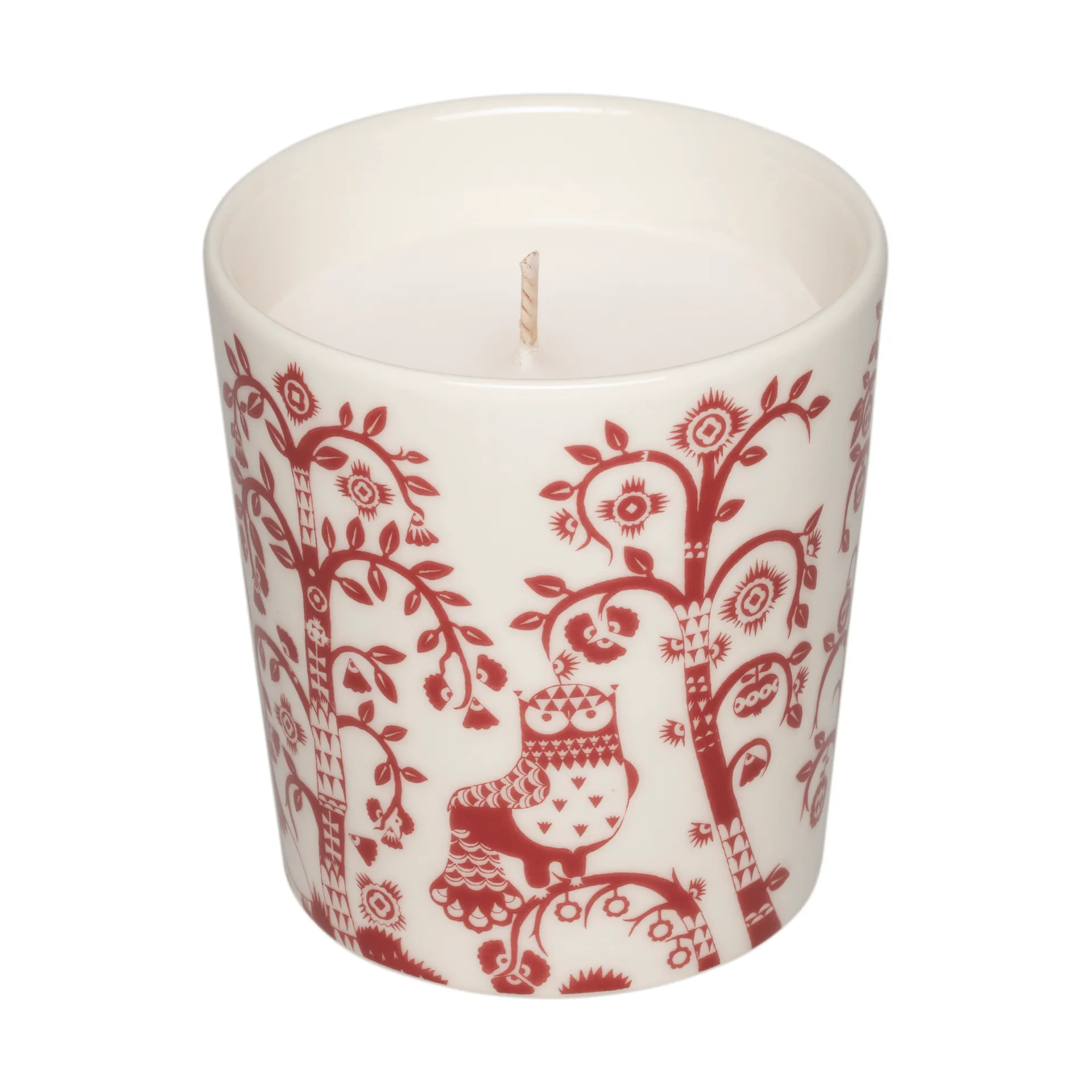 Taika candela, Rosso granato, 9 cm Iittala