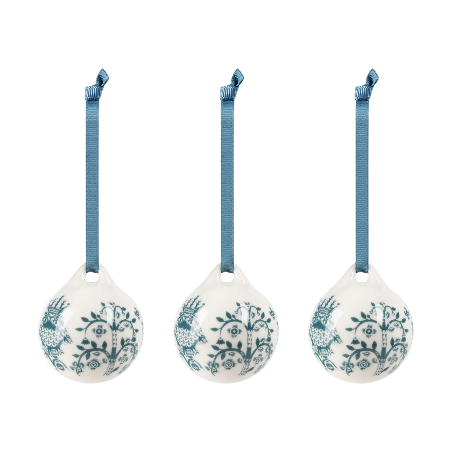 Taika decorazione, Blu acciaio, 5 cm, confezione da 3 Iittala