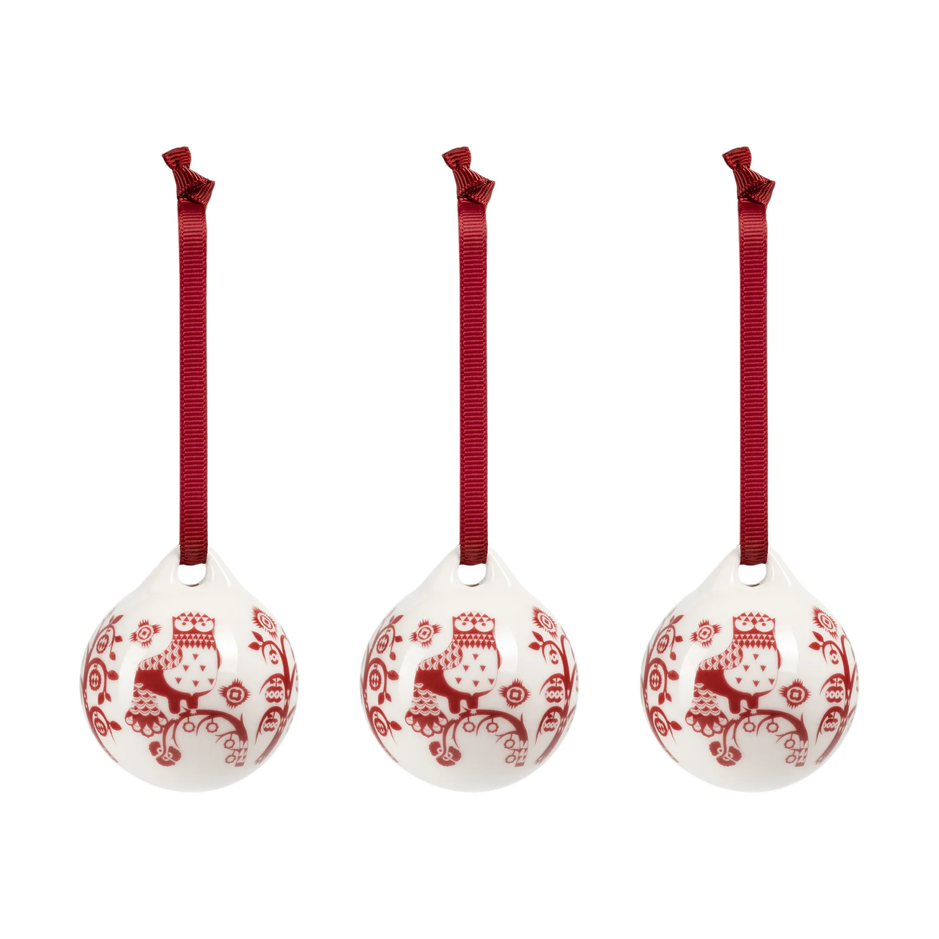 Taika decorazione, Granata rossa, 5 cm, 3 pezzi Iittala