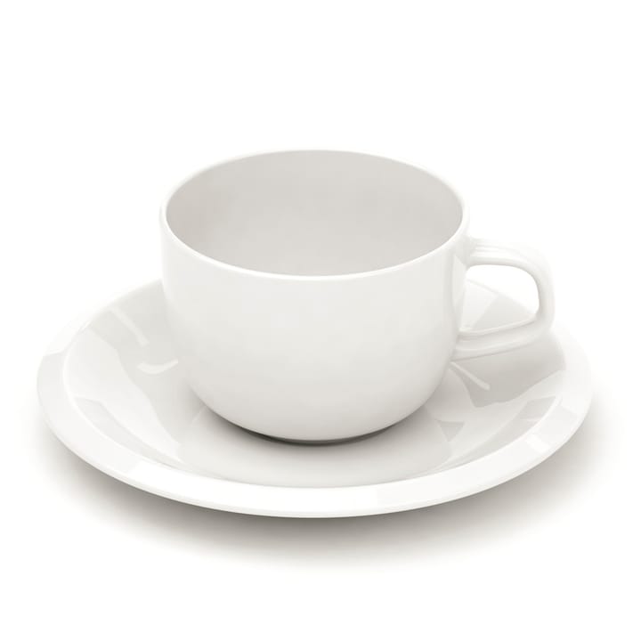 Tazza da caffè Raami con piattino - bianco - Iittala