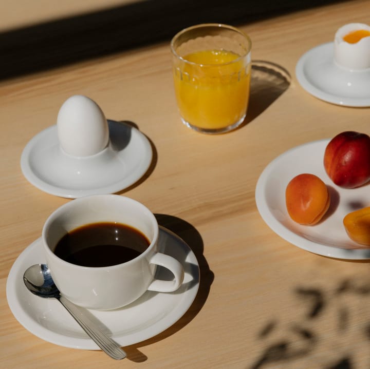 Tazza da caffè Raami con piattino - bianco - Iittala