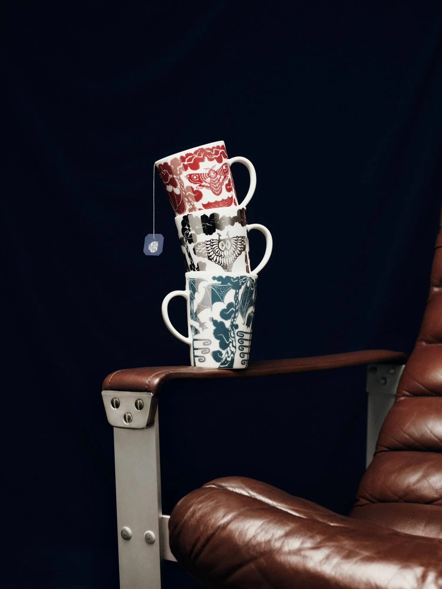 Tazza Taika 40 cl confezione regalo, Blu acciaio Yö Iittala