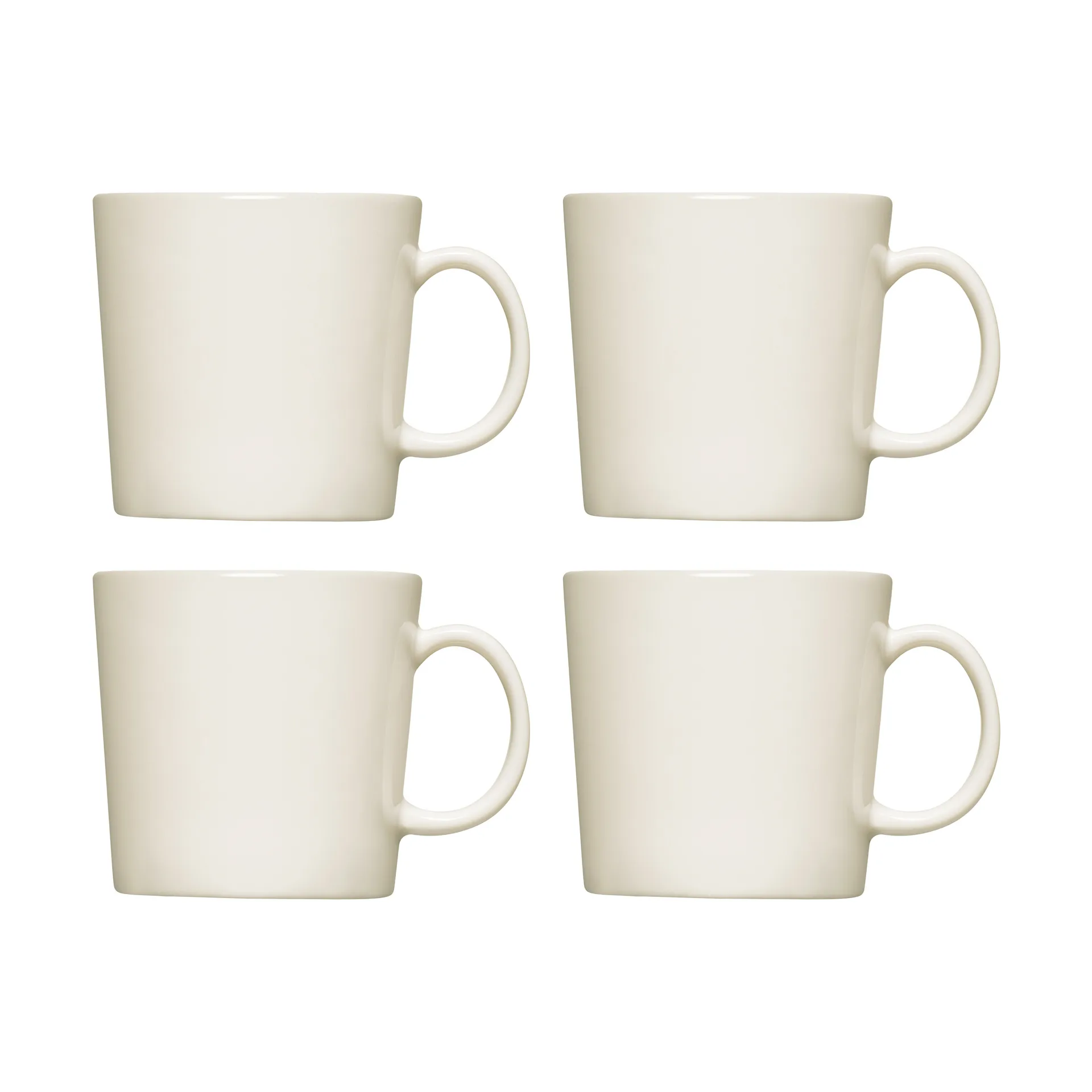 Tazza Teema 30 cl, confezione da 4, Bianco Iittala