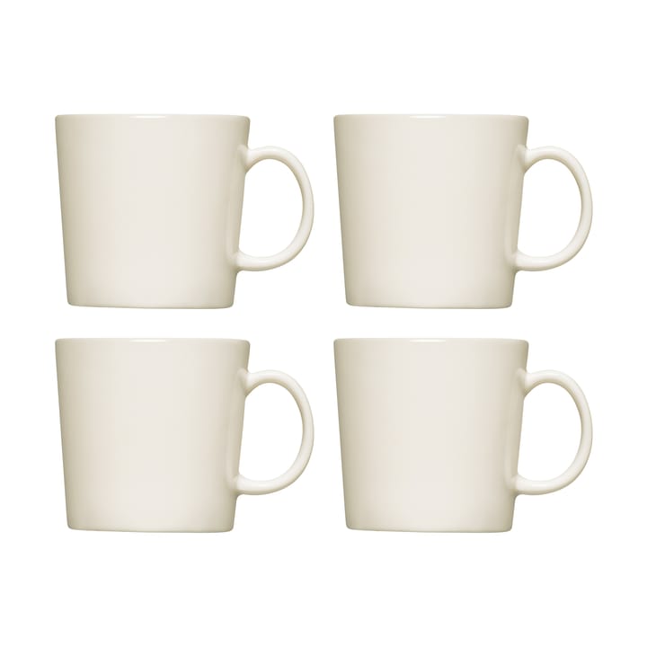 Tazza Teema 30 cl, confezione da 4 - Bianco - Iittala