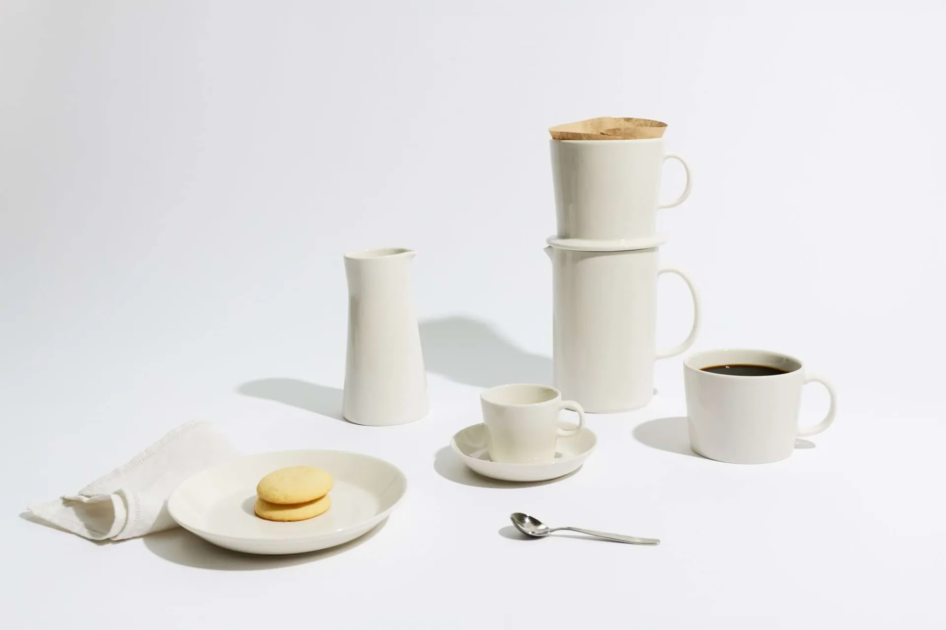 Teema caffettiera, Bianco, 0,8 L Iittala
