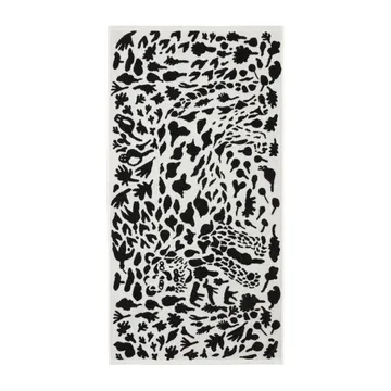 Telo da bagno Oiva Toikka Cheetah 70x140 cm - Nero-bianco - Iittala