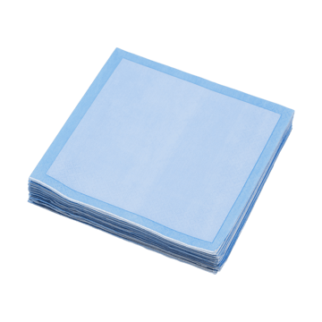 Tovaglioli di carta Iittala 33x33 cm confezione da 20 - Blu ghiaccio-blu - Iittala