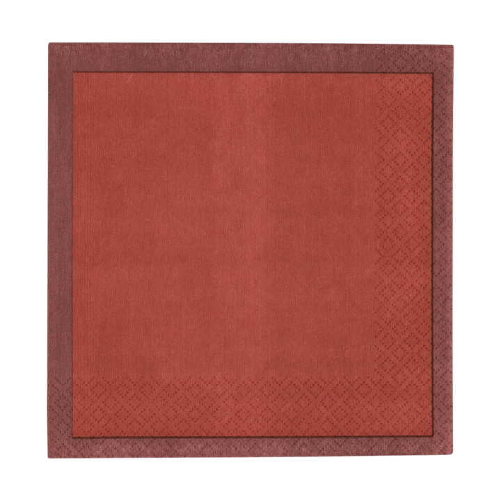 Tovaglioli di carta Iittala 33x33 cm confezione da 20 - Ciliegia-rosso - Iittala