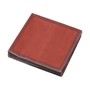 Tovaglioli di carta Iittala 33x33 cm confezione da 20 - Ciliegia-rosso - Iittala