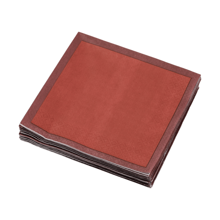 Tovaglioli di carta Iittala 33x33 cm confezione da 20, Ciliegia-rosso Iittala