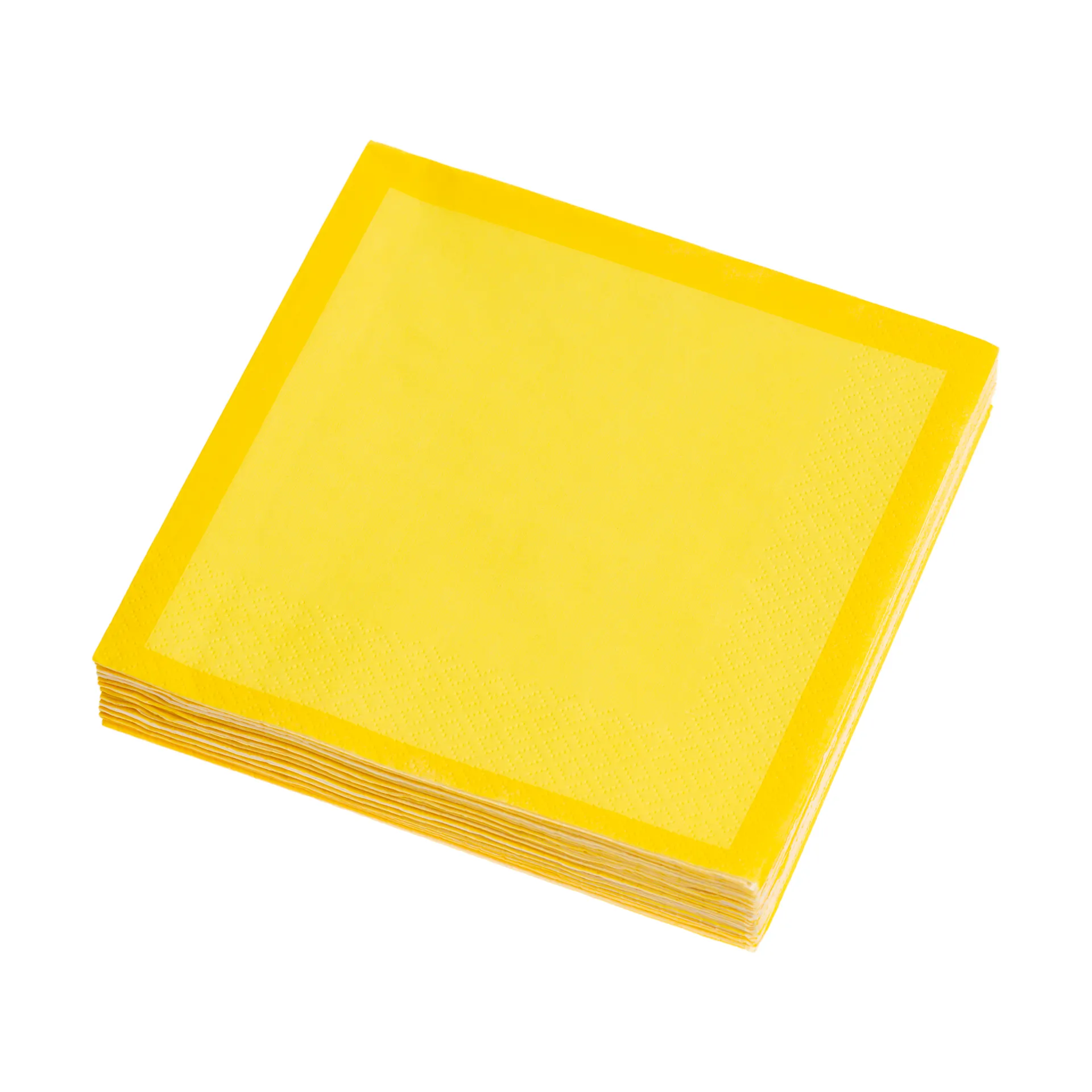 Tovaglioli di carta Iittala 33x33 cm confezione da 20, Giallo fuoco Iittala