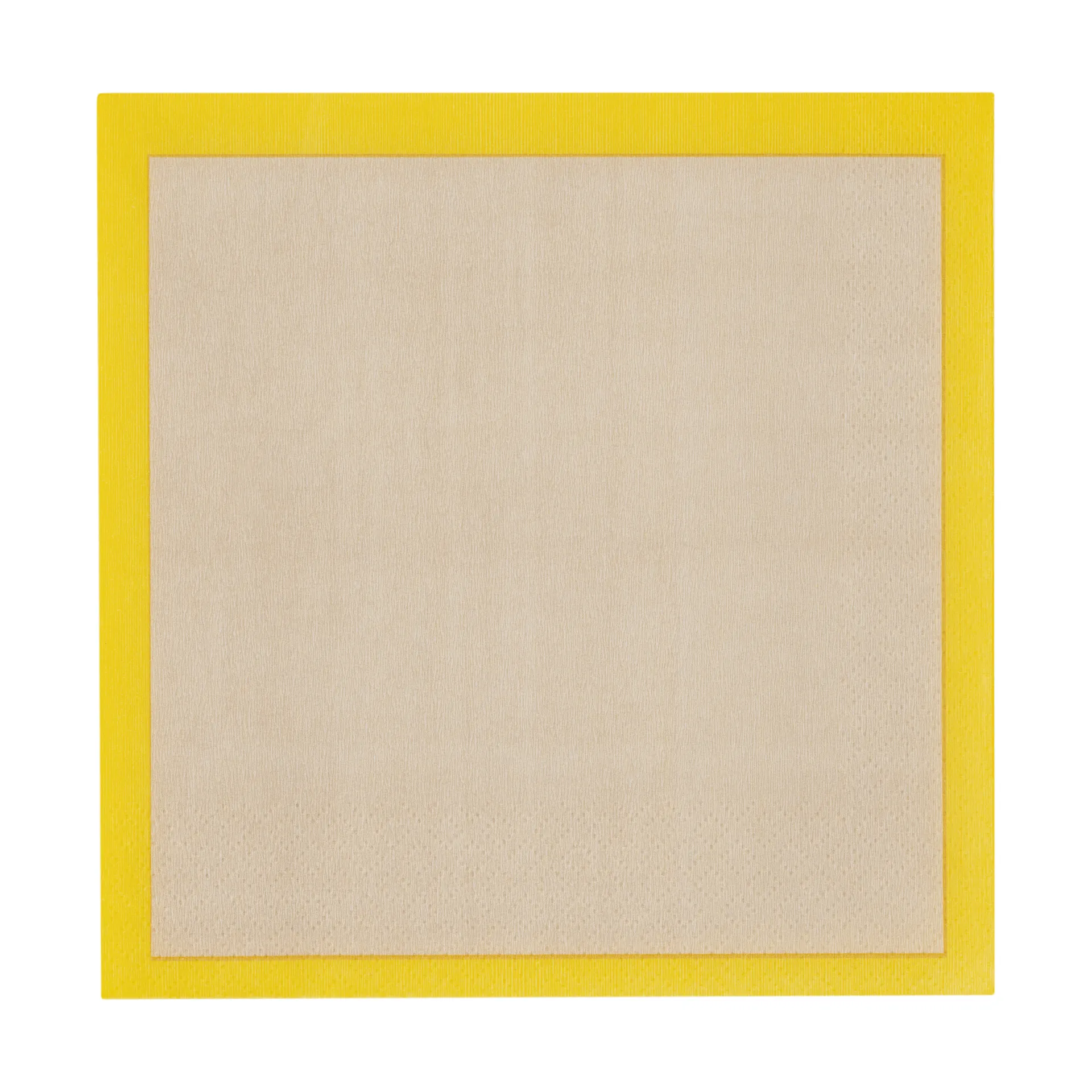 Tovaglioli di carta Play 33x33 cm confezione da 20, Beige-giallo Iittala