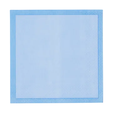 Tovagliolo di carta Iittala - Blu ghiaccio-blu, 33x33 cm, confezione da 20 pezzi - Iittala