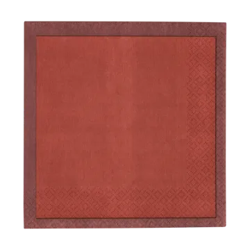 Tovagliolo di carta Iittala - Ciliegia-rosso, 33x33 cm, confezione da 20 pezzi - Iittala