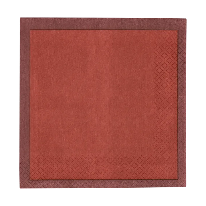 Tovagliolo di carta Iittala - Ciliegia-rosso, 33x33 cm, confezione da 20 pezzi - Iittala