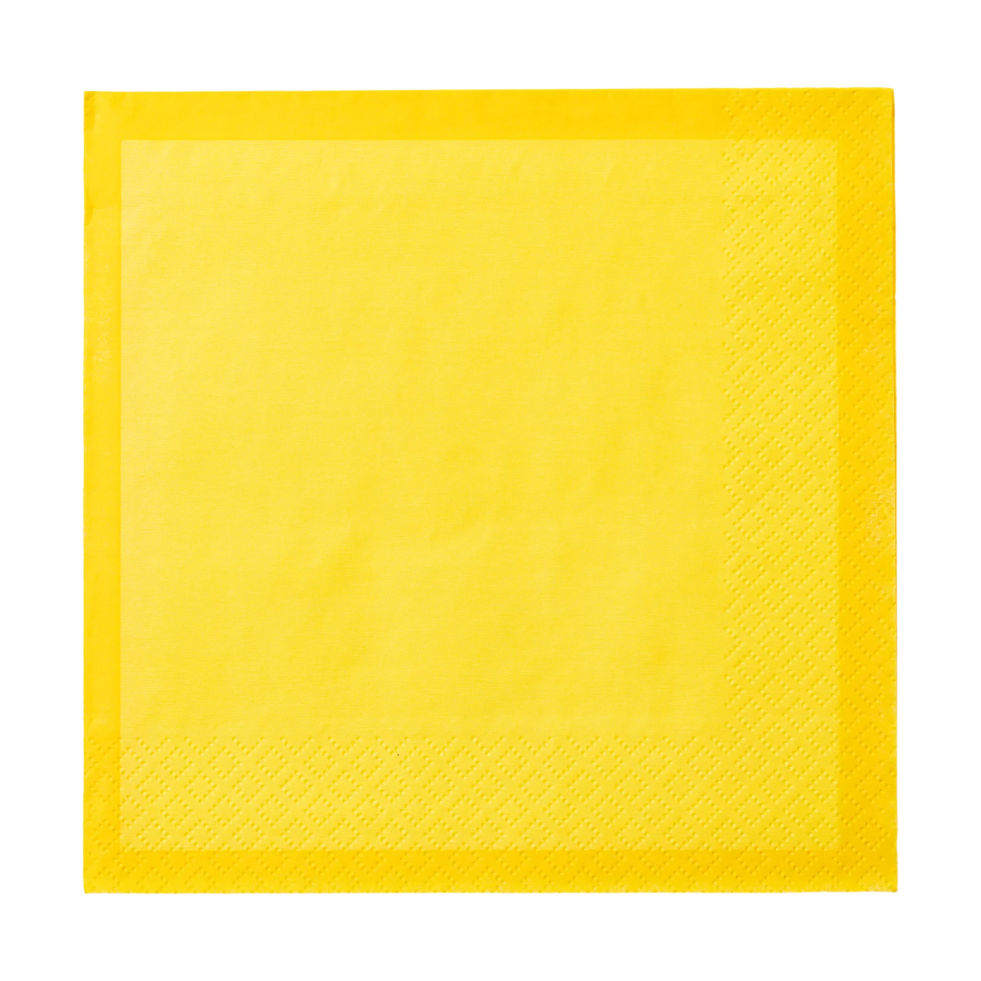Tovagliolo di carta Iittala, Giallo fuoco, 33x33 cm, confezione da 20 pezzi Iittala