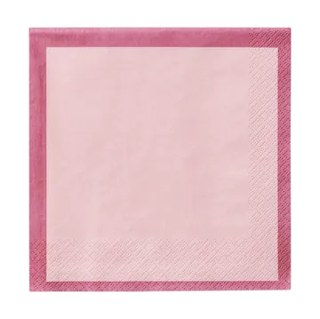 Tovagliolo di carta Iittala - Pink-rosa, 33 cm, confezione da 20 - Iittala