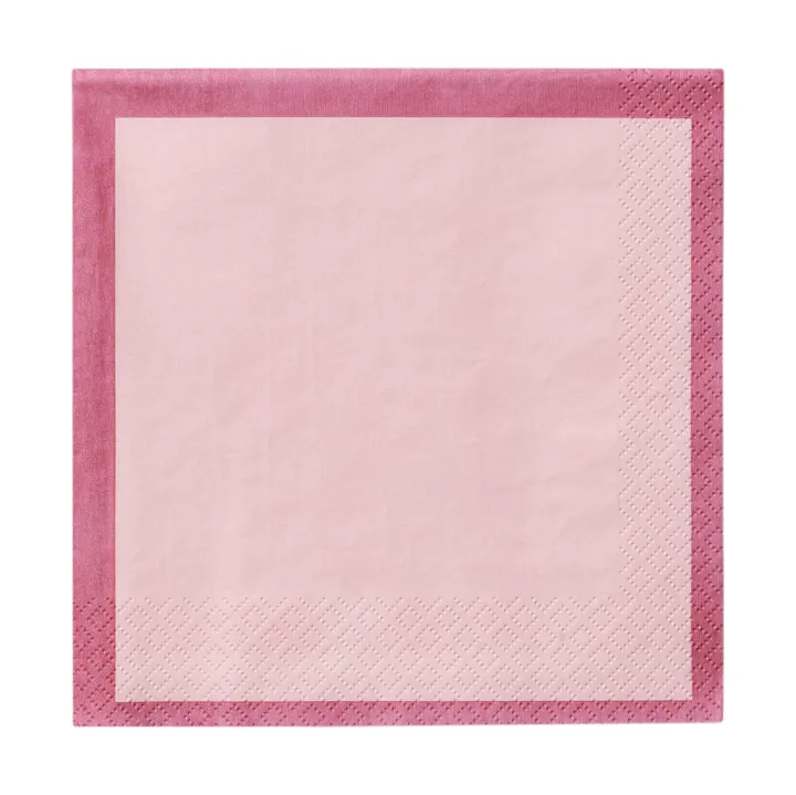 Tovagliolo di carta Iittala - Pink-rosa, 33 cm, confezione da 20 - Iittala